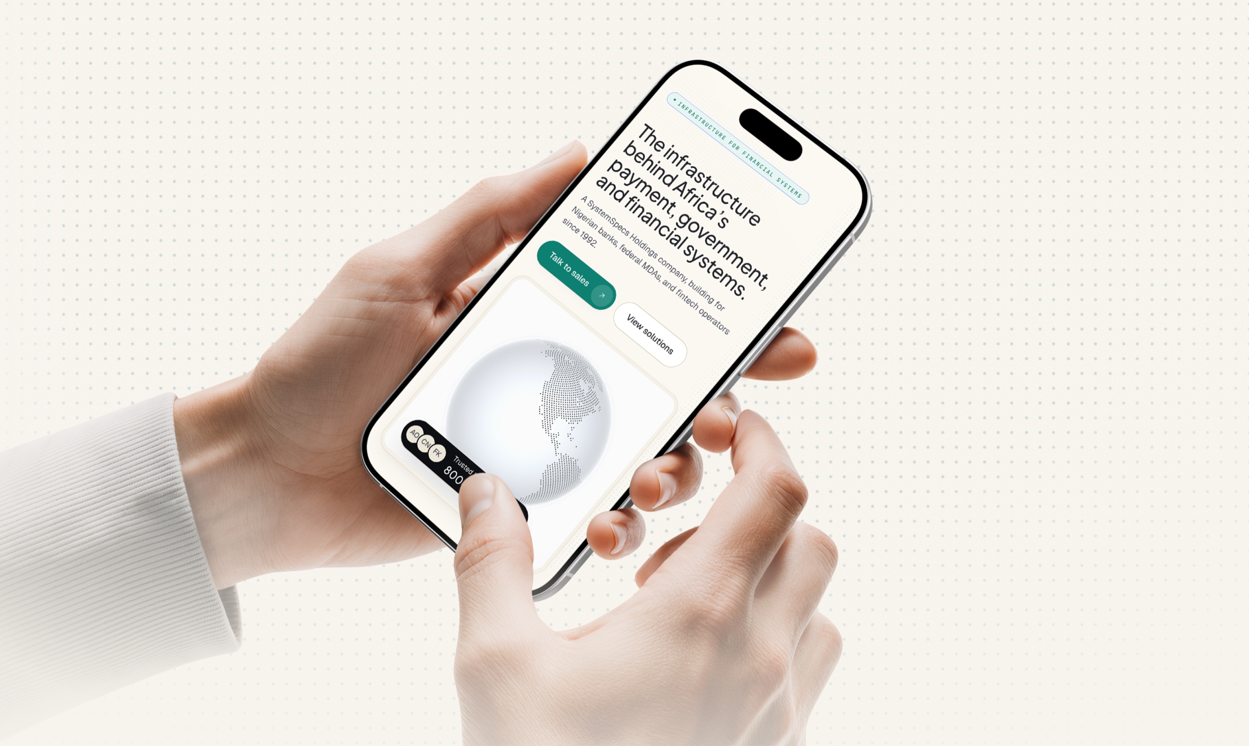 STSL on mobile, snap-scroll on the solutions tiles